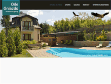 Tablet Screenshot of orlegniazdo.com